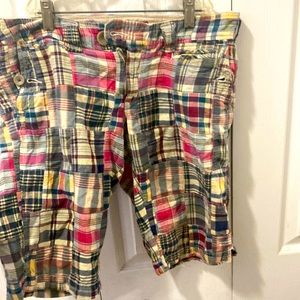 American Eagle Womens Plaid Bermuda shorts